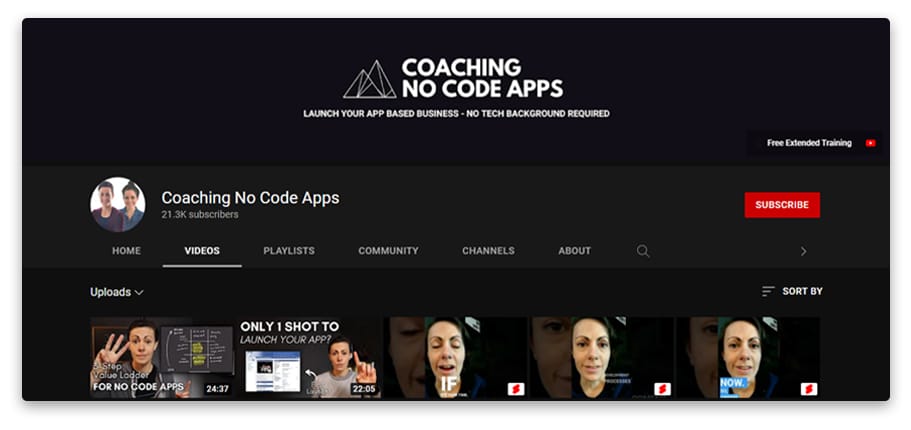 Coaching No Code Apps