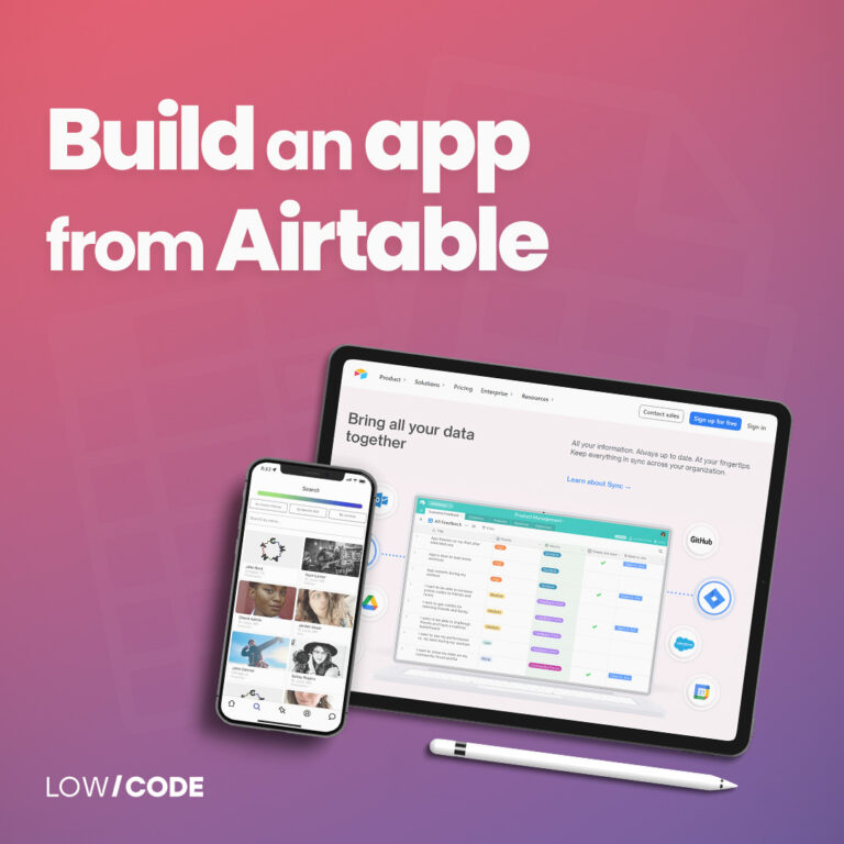 Build an app from airtable FI2