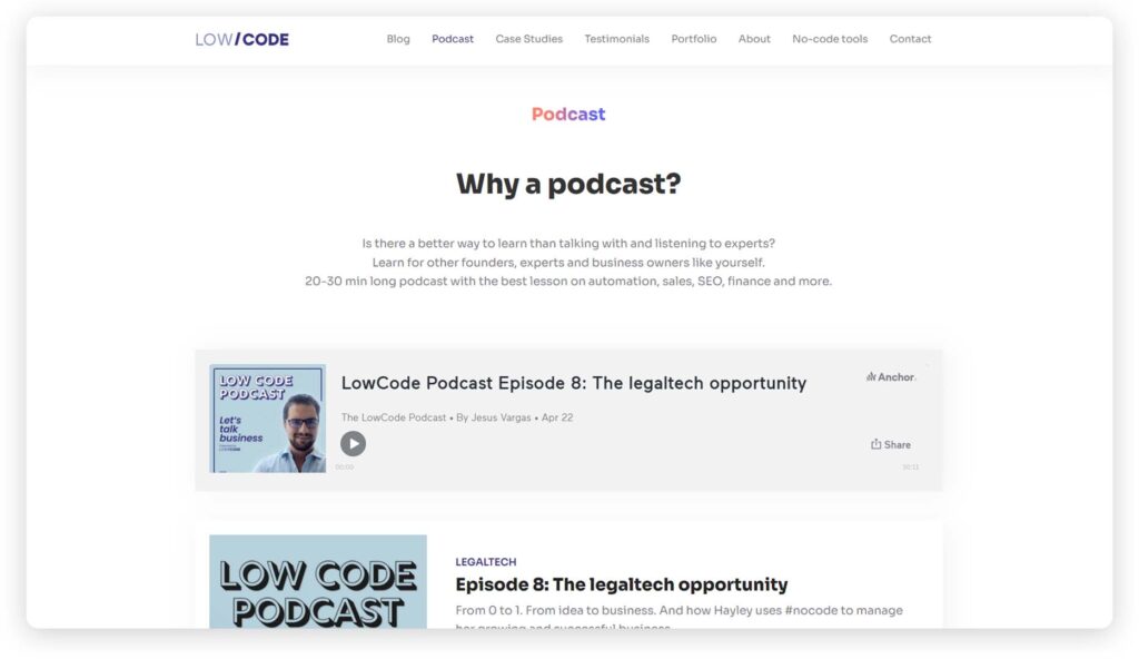 LowCode Podcast