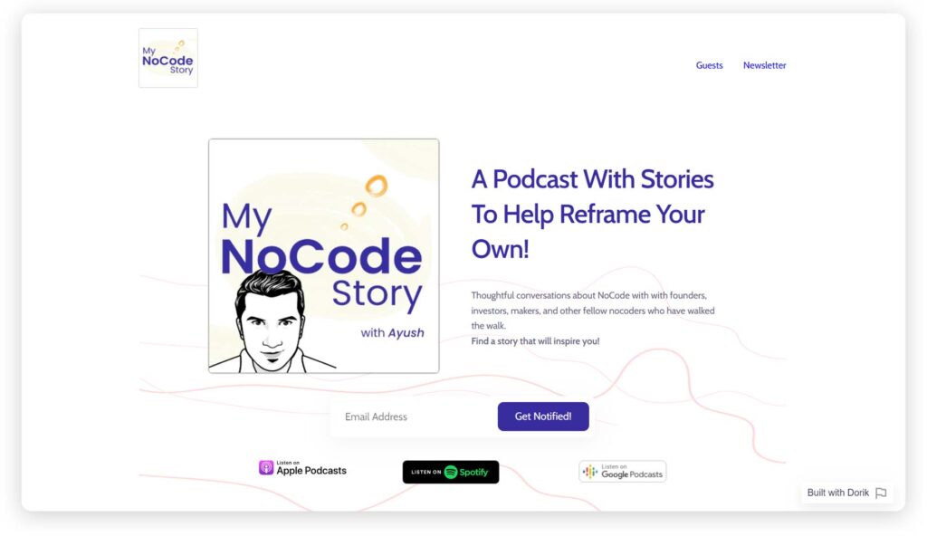 My NoCode Story Podcast