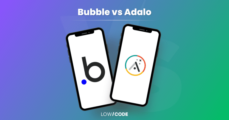 Bubble io vs Adalo